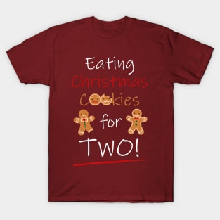 Eating Christmas Cookies For Two T-Shirt